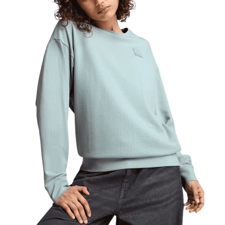 Толстовка женская Puma ESS ELEVATED Comfort Crew мятная 68501767