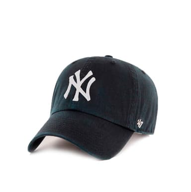 Бейсболка 47 Brand Clean Up Ny Yankees черная B-RGW17GWS-BKD