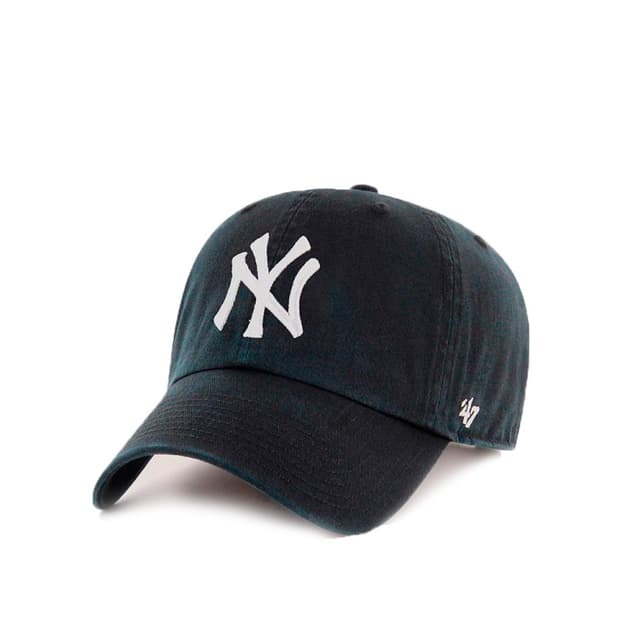 Бейсболка 47 Brand Clean Up Ny Yankees черная B-RGW17GWS-BKD