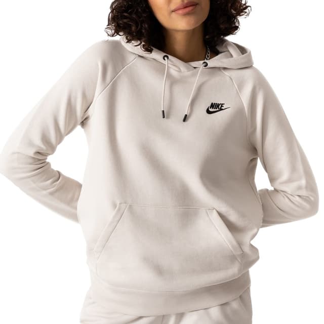 Толстовка жіноча Nike W Nsw Essntl Flc Po Hoodie бежева DX2316-104