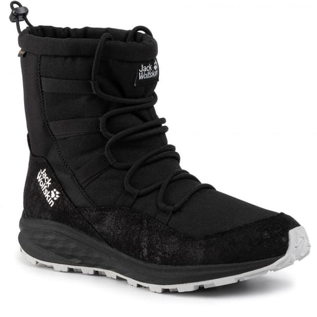 Сапоги женские Jack Wolfskin Nevada Texapore Mid W черные 4035811-6053