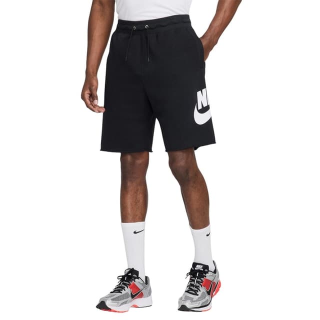 Шорты мужские Nike M NK CLUB ALUMNI FT SHORT черные FQ4950-010