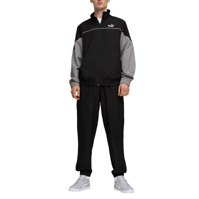 Костюм чоловічий Puma Woven Colorblock Suit чорний 69177201