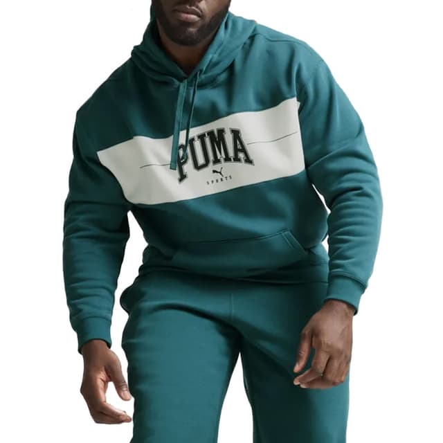 Толстовка чоловіча Puma PUMA SQUAD Hoodie FL зелена 68179622