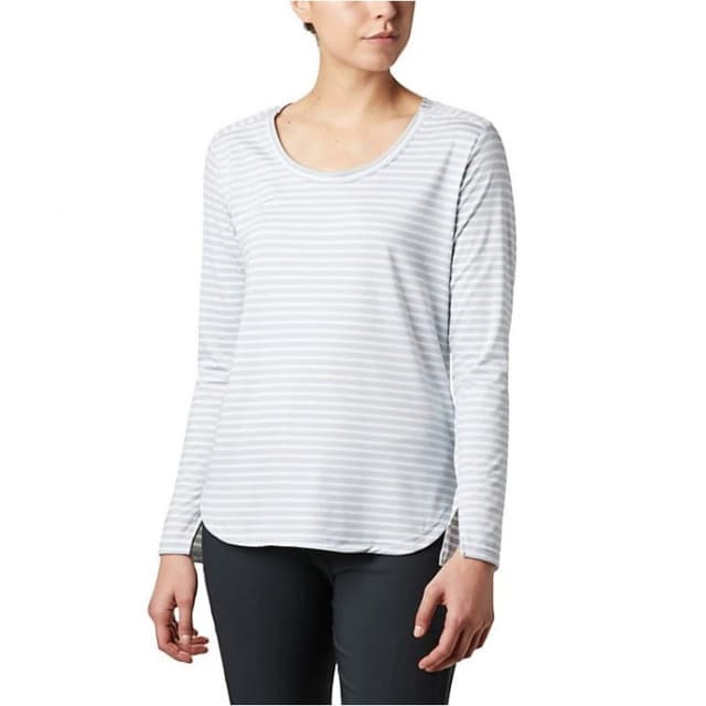 Футболка жіноча Columbia Firwood Camp LS Tee біла 1885271-101