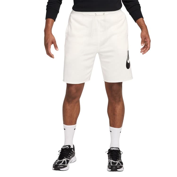 Шорти чоловічі Nike M NK CLUB ALUMNI FT SHORT білі FQ4950-133