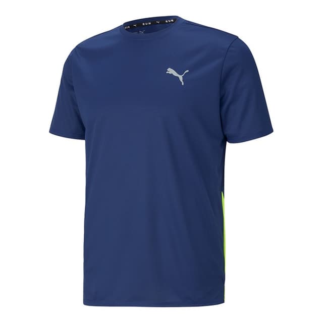 Футболка мужская Puma Run Fav Ss Tee синяя 52020812