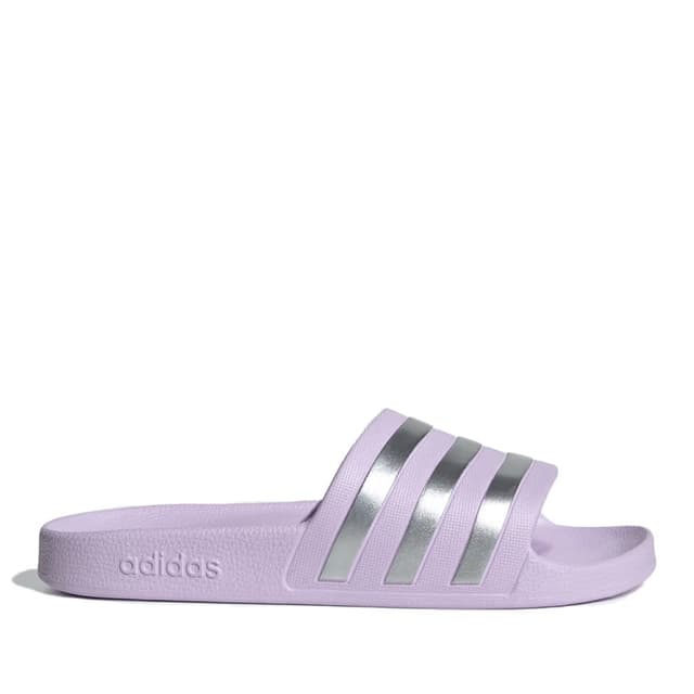 Пляжне взуття жіноче Adidas ADILETTE AQUA фіолетове IE8920
