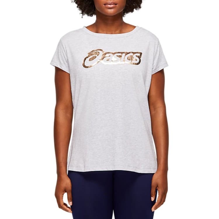 Футболка женская Asics Logo Graphic Tee белая 2032B406-020