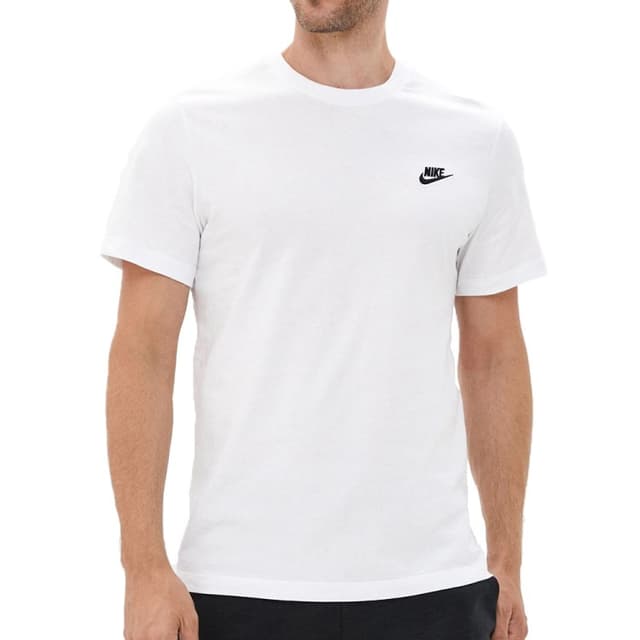Футболка чоловіча Nike M NSW CLUB TEE біла AR4997-133