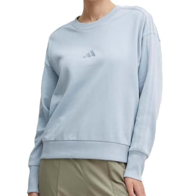 Толстовка жіноча Adidas W ALL SZN E SWT блакитна IY6852