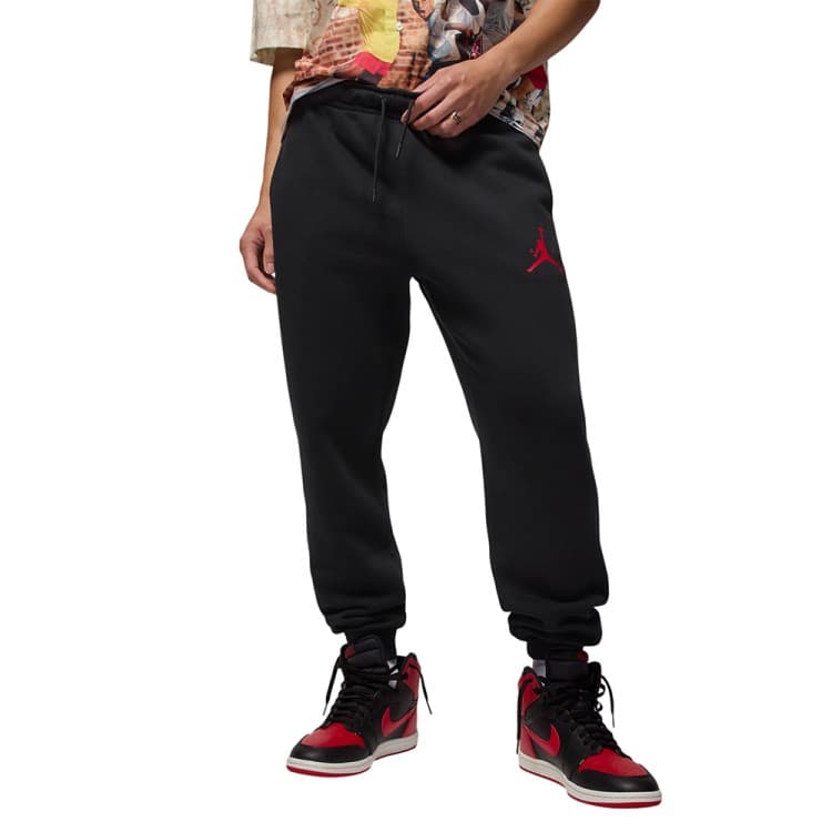 Брюки мужские Nike M J JUMPMAN FLC PANT черные IM9793-010
