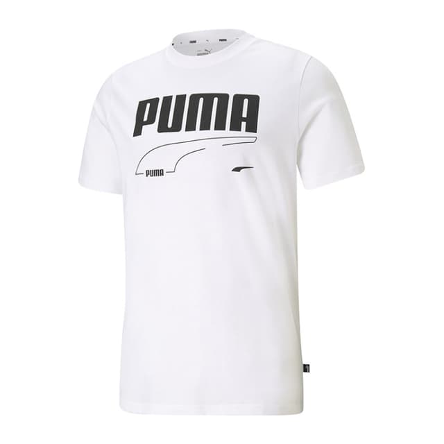 Футболка мужская Puma Rebel Tee белая 58573802