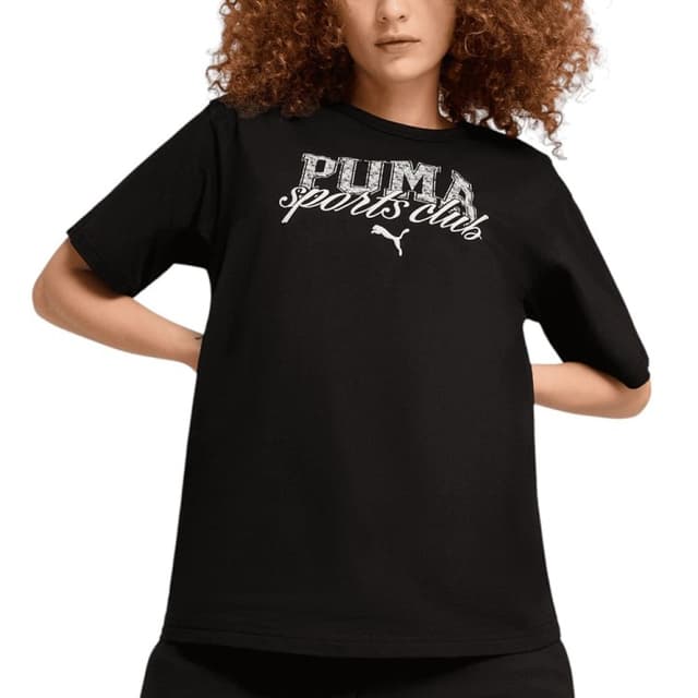 Футболка жіноча Puma CLASS Relaxed Tee чорна 68503101