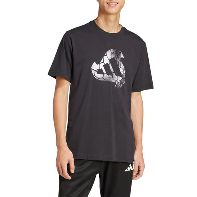 Футболка чоловіча Adidas M C HOT Q1 TEE чорна JI6787