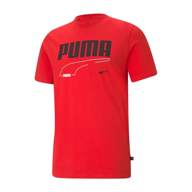 Футболка мужская Puma Rebel Tee красная 58573811