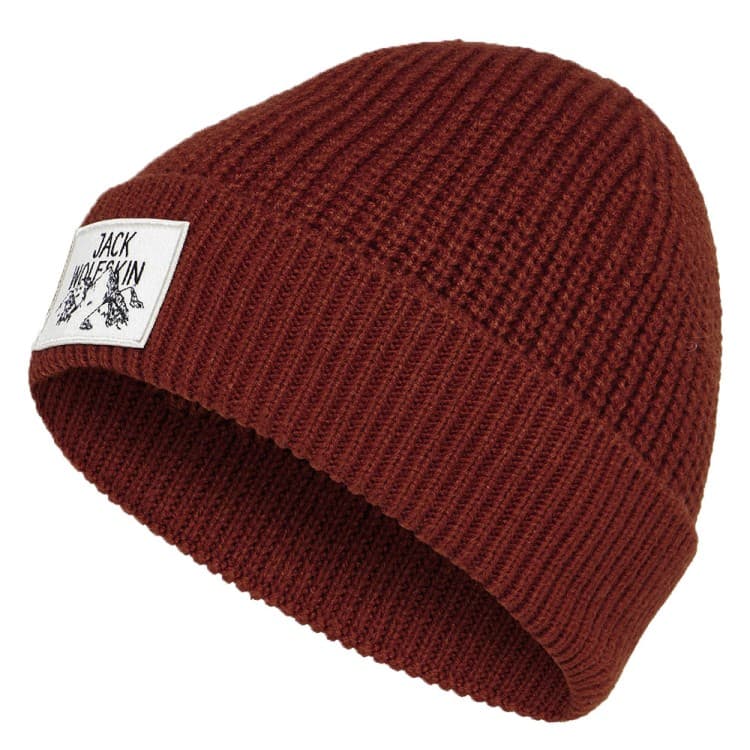 Шапка Jack Wolfskin BADGE BEANIE помаранчева A61610-J0126