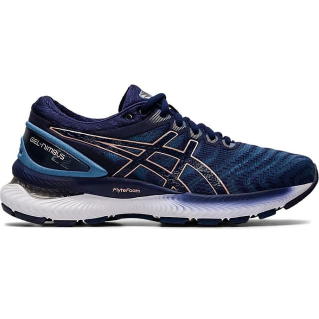 Кроссовки женские Asics GEL-NIMBUS 22 синие 1012A587-401