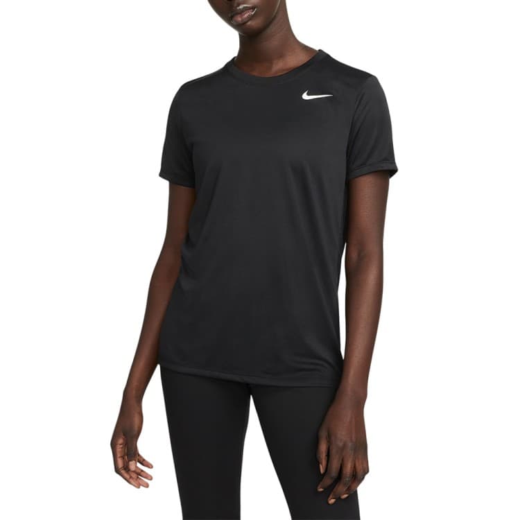 Футболка жіноча Nike W NK DF TEE RLGD LBR чорна DX0687-010
