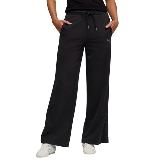 Штани жіночі Puma HER Comfort High-Waist Wide Leg Pants TR чорні 69188901