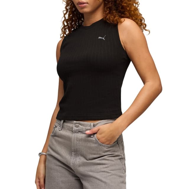 Майка женская Puma HER Comfort Tank черная 69189301