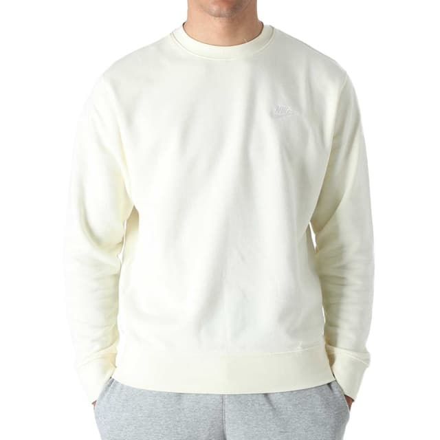 Толстовка мужская Nike M Nsw Club Crw Ft бежевая BV2666-113