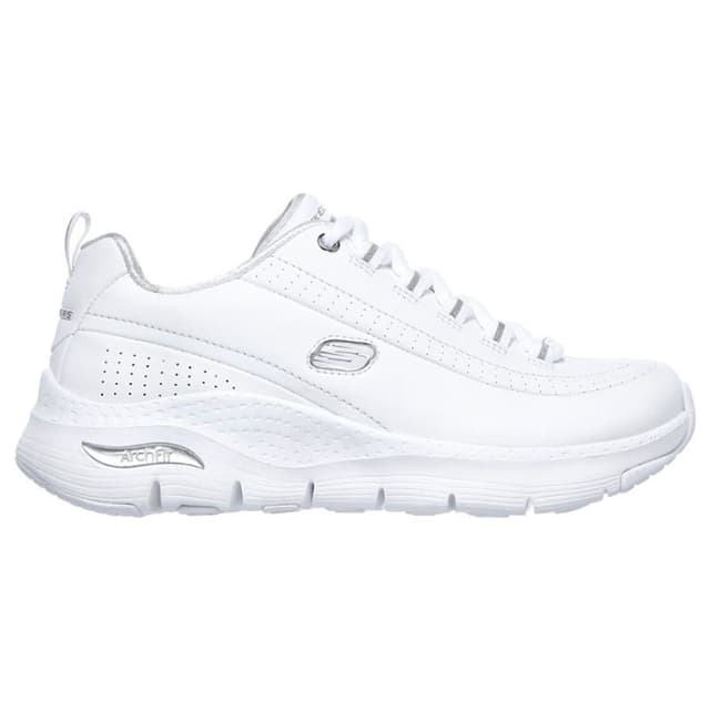 Кроссовки женские Skechers Arch Fit белые 149146-WSL