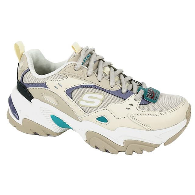 Кроссовки женские Skechers Stamina V2-The Rise Up бежевые 149510 NTPR