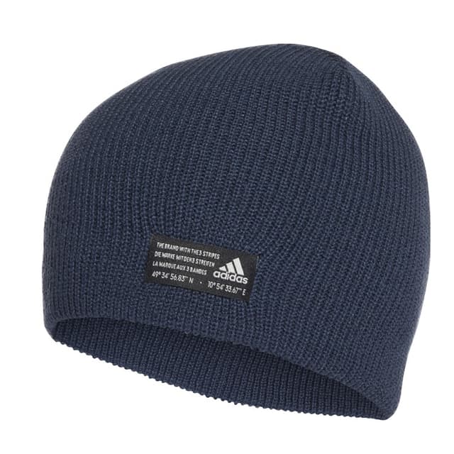 Шапка Adidas Perf Beanie синяя GS2114