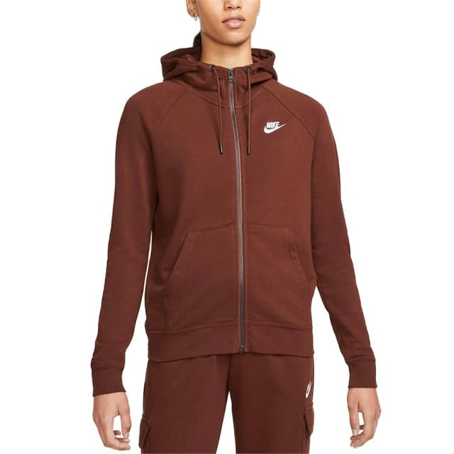 Толстовка жіноча Nike Women's Winter Essential FZ Jacket коричнева BV4122-273 