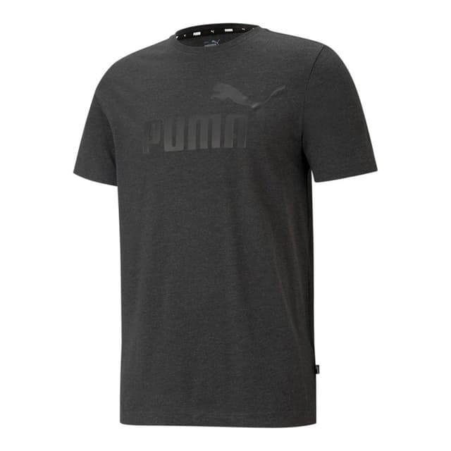Футболка мужская Puma Ess Heather Tee темно-серая 58673607