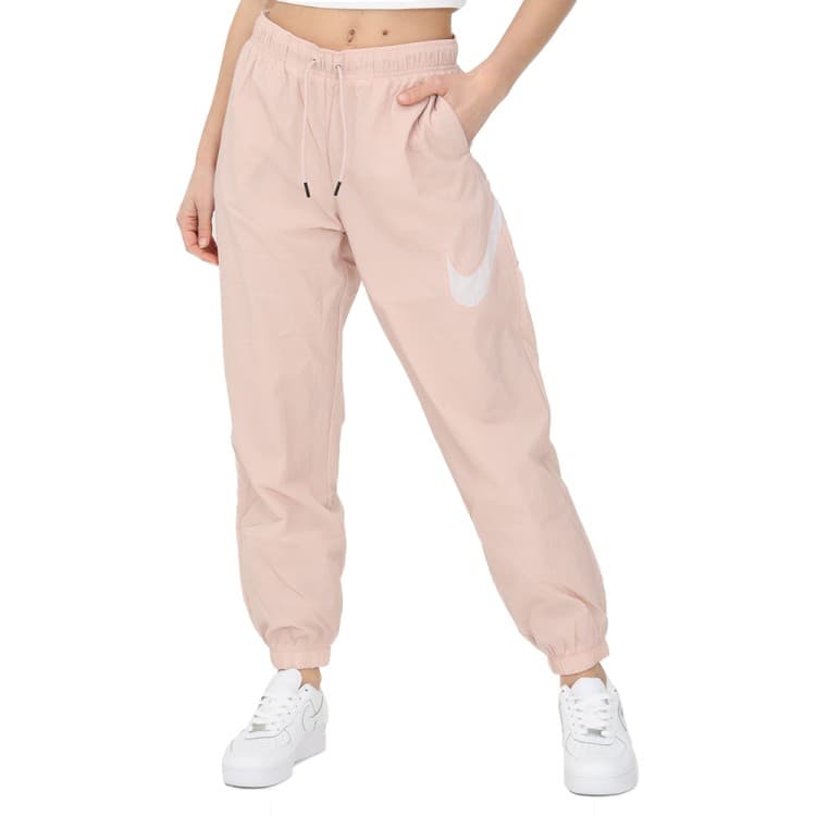 Брюки женские Nike W Nsw Essntl Wvn Mr Pant Hbr розовые DM6183-601