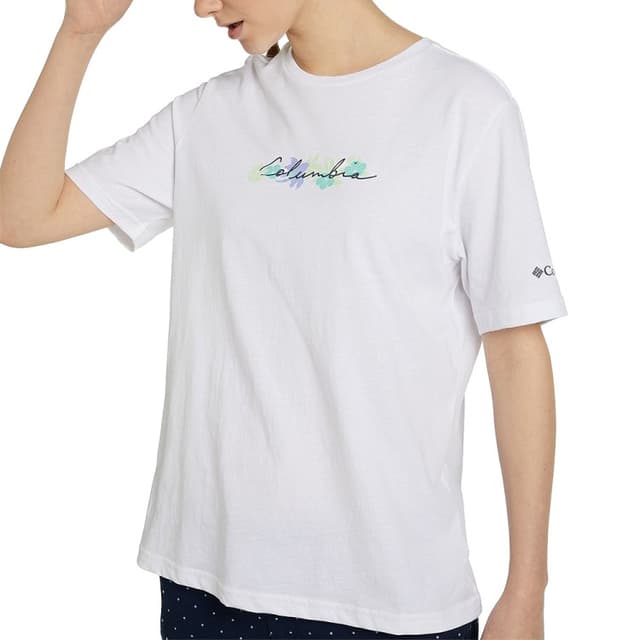 Футболка жіноча Columbia Timber Point™ Graphic Tee біла 2022261-101