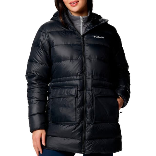 Куртка жіноча Columbia Harmony Falls™ Mid Down Jacket чорна 2085341-010