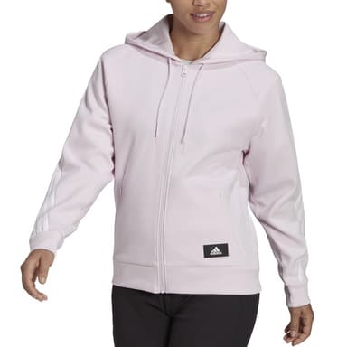 Толстовка жіноча Adidas W Fi 3S Fz Reg рожева HE1657 