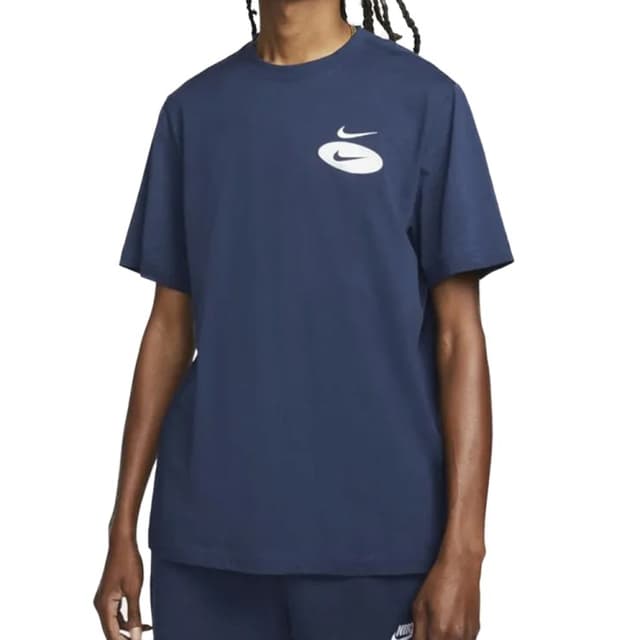 Футболка мужская Nike M Nsw Ess+ Core 1 Tee синяя DM6341-410