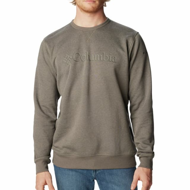 Джемпер мужской Columbia Logo Fleece Crew серый 1884931-028