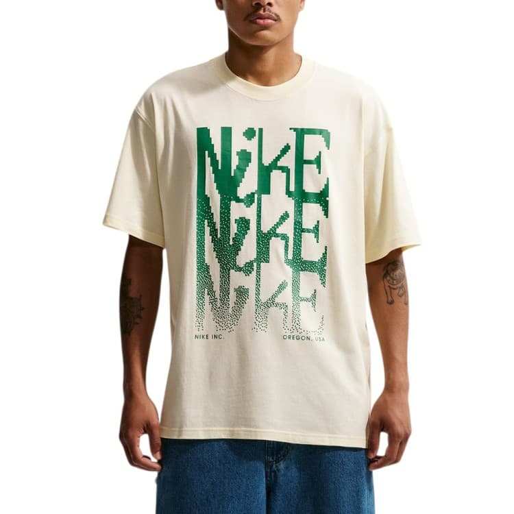 Футболка чоловіча Nike U NSW TEE LSE NIKE бежева IH1361-113