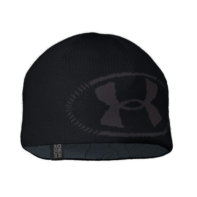 Шапка Under Armour Billboard Reversible Beanie чорна 1356709-002