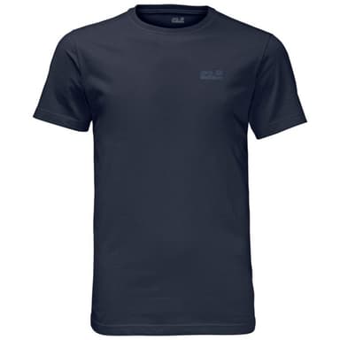 Футболка мужская Jack Wolfskin Essential T Men темно-синяя 1805781-1010