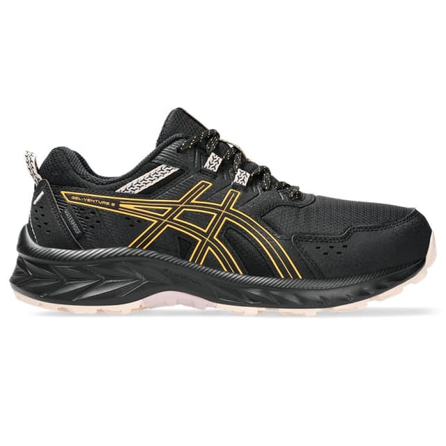 Кроссовки женские Asics GEL-VENTURE 9 WATERPROOF черные 1012B519-004