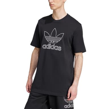 Футболка чоловіча Adidas OUTL TREF TEE чорна JP1088