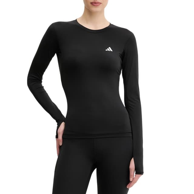 Футболка женская Adidas PWR ESS C LS черная KD2210