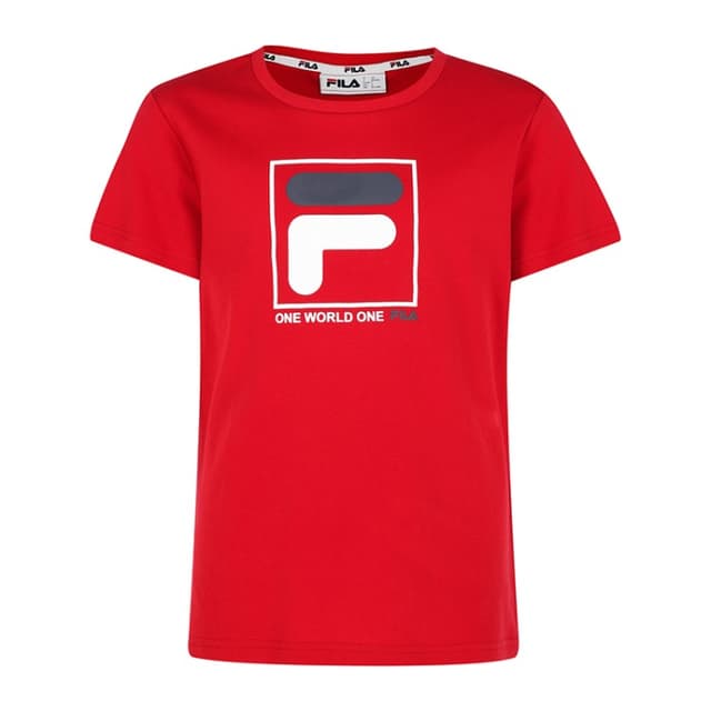 Футболка жіноча Fila червона 107881-R3