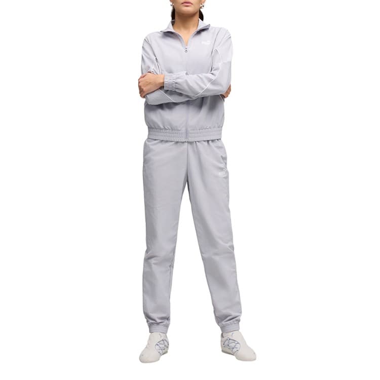 Костюм женский Puma Woven Tracksuit cl сиреневый 69190782