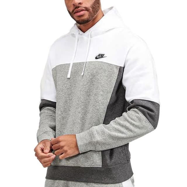 Толстовка чоловіча Nike M Nsw Po Bb Hoodie Snl Cb сіра CZ9970-100 