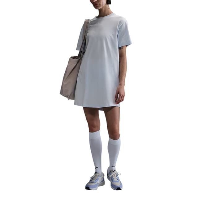 Сукня жіноча Nike W NSW ESSNTL SS DRESS TSHRT блакитна DV7882-423