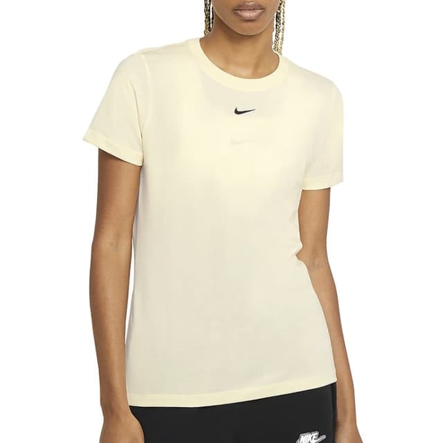 Футболка жіноча Nike W Nsw Essntl Tee Ss Crew Lbr бежева CZ7339-113 
