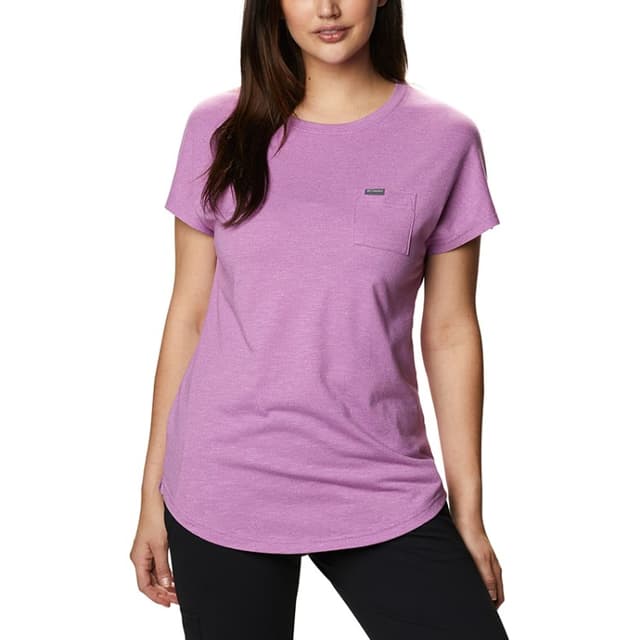 Футболка жіноча Columbia Cades Cape ™ Tee бузкова 1888111-605