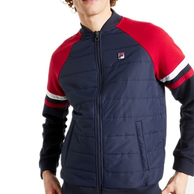 Толстовка мужская FILA Hoodie  Синий 113485-MH